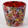 Vase .millefiori. Red h.24 d.28