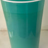 GLASS VASE OPALGREEN H.16.5 D9.5