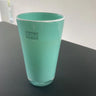 GLASS VASE WHITE H.16.5 D.9.5