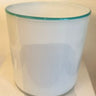 GLASS VASE WHITE VH.15 D.15
