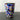 ROUGH MILLEFIORI VASE RED H17 D13