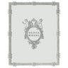 SILVER CASSINI 8.X10. FRAME WITH SILK BACK