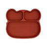 we might be tiny - Sitckie Plate "Bear" / Rust