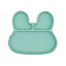 we might be tiny - Sitckie Plate "Bunny" / Minty Gr