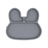 we might be tiny - Sitckie Plate "Bunny" / Grey