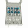 CANDY MINI SPOON SET (SET OF 4) - BLUE - GLASS/STA