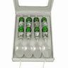 CANDY MINI SPOON SET ( SET OF 4) - GREEN - GLASS/S
