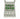 CANDY MINI SPOON SET ( SET OF 4) - GREEN - GLASS/S