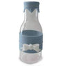 BOUTEILLE A LAIT NOEUD BLEU ACIER