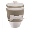 MUG TISANE NOEUD TAUPE